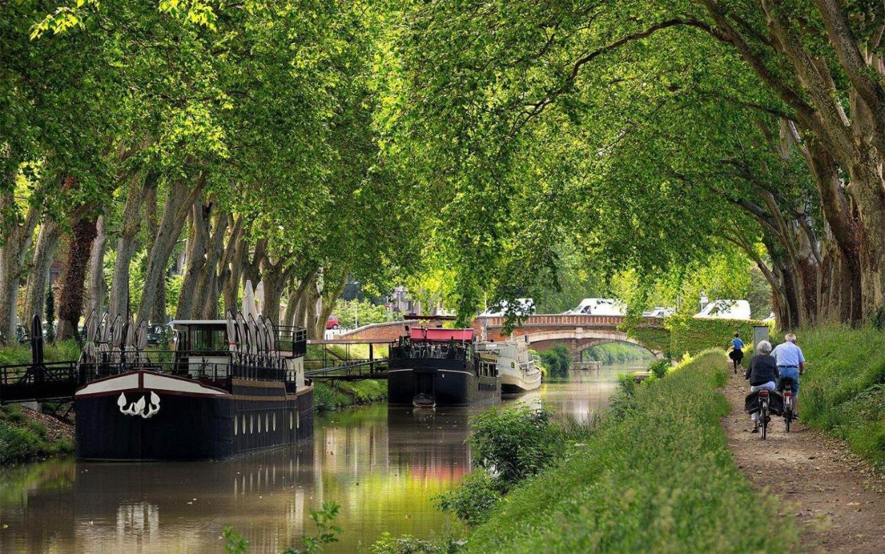 Evasion Depaysante Canal Du Midi * Terrasse & Spa Castelnaudary Exteriér fotografie